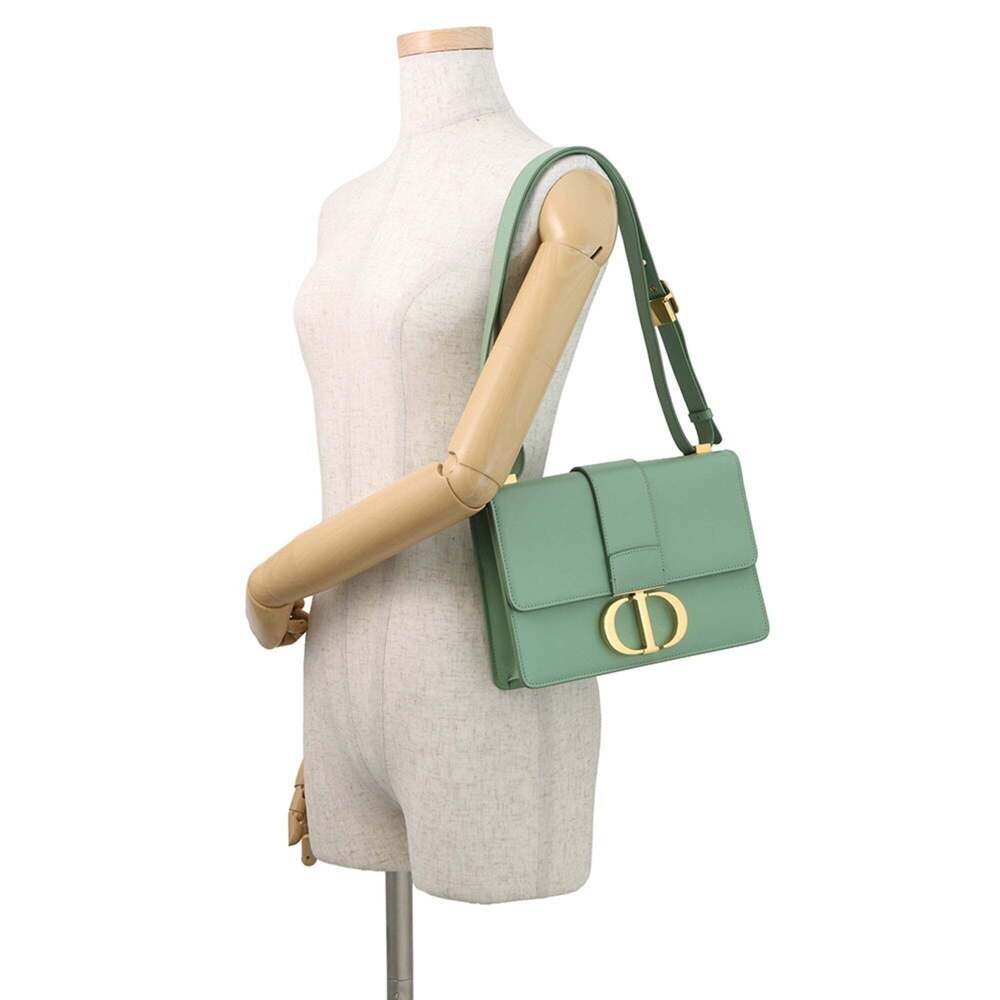 CHRISTIAN DIOR Green Leather Shoulder Bag - Picture 4 of 16